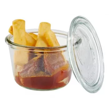 Bocal de conserve APS 82346 avec couvercle, 370 ml, 3 pièces par pack