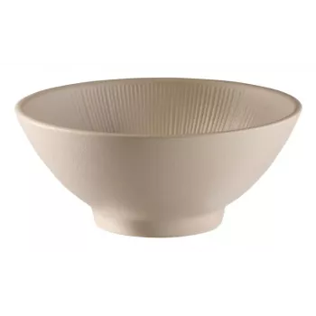Saladier de service rond APS NERO en mélamine, 190 mm, sable, empilable, lavable au lave-vaisselle 85412