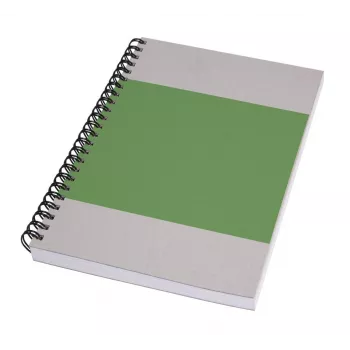 SIGEL Quicknote Impulse Green Notebook A5 Blank, Green/Grey Softcover, 160 Pages SN800