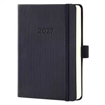 Agenda de poche SIGEL Conceptum 2027 noir C2711