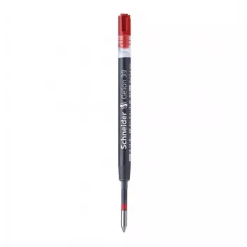 Stylo à bille Schneider Gelion 39 rouge G2 moyen ISO 27668-2 (103902)