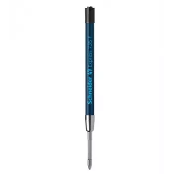 Recharge de stylo à bille SCHNEIDER Express 735, fine, noire, standard G2, 10 pièces 7351