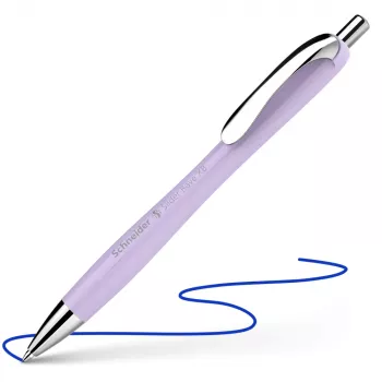 Stylo-bille Schneider Slider Rave XB Blossom encre bleue 132559