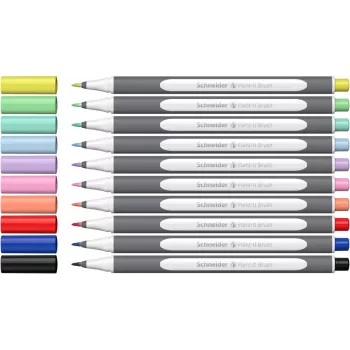 Schneider Paint-It 070 Felt-Tip Pens Assorted Colours 10-Pack ML07010504