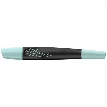 Roller Schneider Breeze noir-menthe 0,6 mm encre bleue (188815)