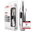 Tondeuse nez et oreilles Clatronic NE 3595 avec lumière de précision, tête de coupe en acier inoxydable amovible (263687)