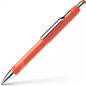 Schneider Epsilon stylo à bille orange avec encre bleue 138606