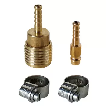 Set de raccords de tuyau Einhell 6 mm pour systèmes d'air comprimé (4139500)