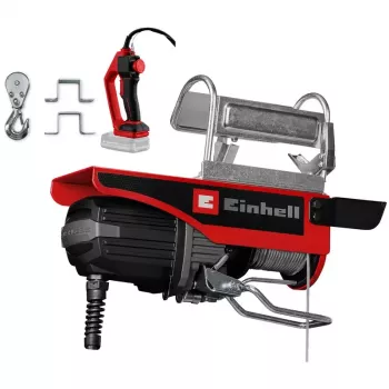 Palans à câble sans fil 2255161 250/500 kg, 18 V Power X-Change, sans balais, câble 12 m Einhell