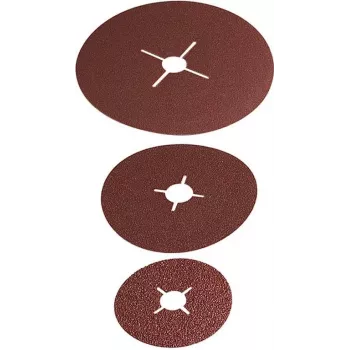 Wolfcraft 2476000 Sanding Paper for Sanding Pad, Unperforated, Grit 24/40/60/100, 115 mm, 1 Set