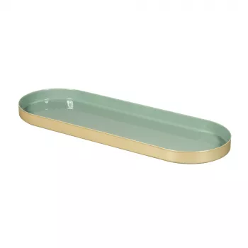 Rayher plateau décoratif eucalyptus/or métal, 1 pièce (46802502)