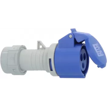 Connecteur femelle CEE Brennenstuhl 1081020020 16 A 3 broches 230 V IP44 bleu