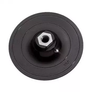 wolfcraft 125 mm Hook-and-Loop Sanding Pad with Drill Adapter and K80 Sheet (2285000)
