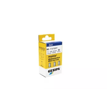 GESIPA PolyGrip® écrou à sertir M5 acier zingué 7x13,5mm 50 pièces 1464840