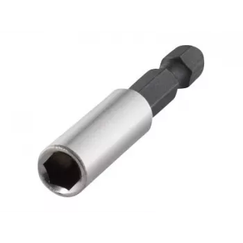 Wolfcraft 2426000 Magnetic Bit Holder, 60 mm, 1/4 inch Hex Shank