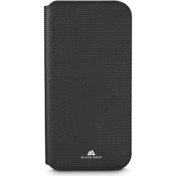 Coque Black Rock Booklet Slim Folio pour Apple iPhone 17 Pro, noire 00080398