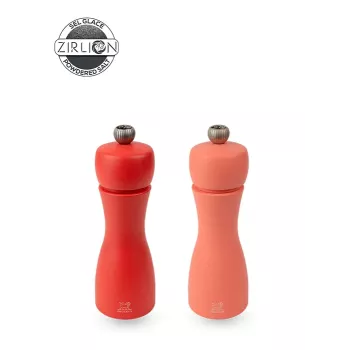 Ensemble de moulins à poivre et à sel Peugeot Tahiti, 2 pièces, 15 cm, rouge