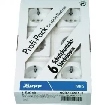 HEINRICH KOPP Paris Prise Schuko à encastrer blanc polaire 920702011
