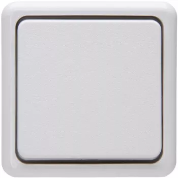 Bouton poussoir en saillie HEINRICH KOPP Kopp Standard blanc arctique 514402000