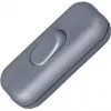 HEINRICH KOPP Interrupteur intermédiaire de câble avec décharge de traction, argent, 1 pôle marche/arrêt, 2 A, 250 V 191320086