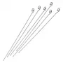 FACKELMANN Brochettes de barbecue argent, 6 pièces (22210)