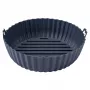 Fackelmann insert en silicone pour friteuse à air chaud 22,5 cm gris 45103