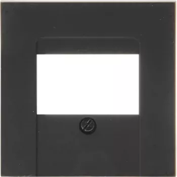 Kopp HK07 cache TAE, noir mat, 1 poste 373150009