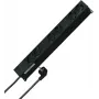 Multiprise rack 19 pouces HEINRICH KOPP 6 prises Schuko, noire, câble 2 m 931615016