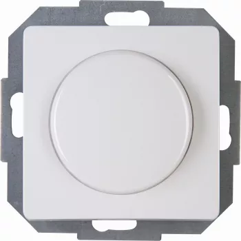 Kopp PARIS 843402085 commutateur à bouton-poussoir avec variateur LED, blanc arctique