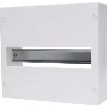 HEINRICH KOPP 344610006 coffret de distribution en saillie, 14 modules, 1 rangée, blanc