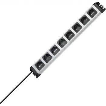 Kopp POWERversal multiprise 8 prises avec câble 1,4 m, blanche 226920014