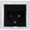 Prise Schuko encastrée HEINRICH KOPP 954050001 avec couvercle rabattable, IP44, 16 A, 250 V, noire
