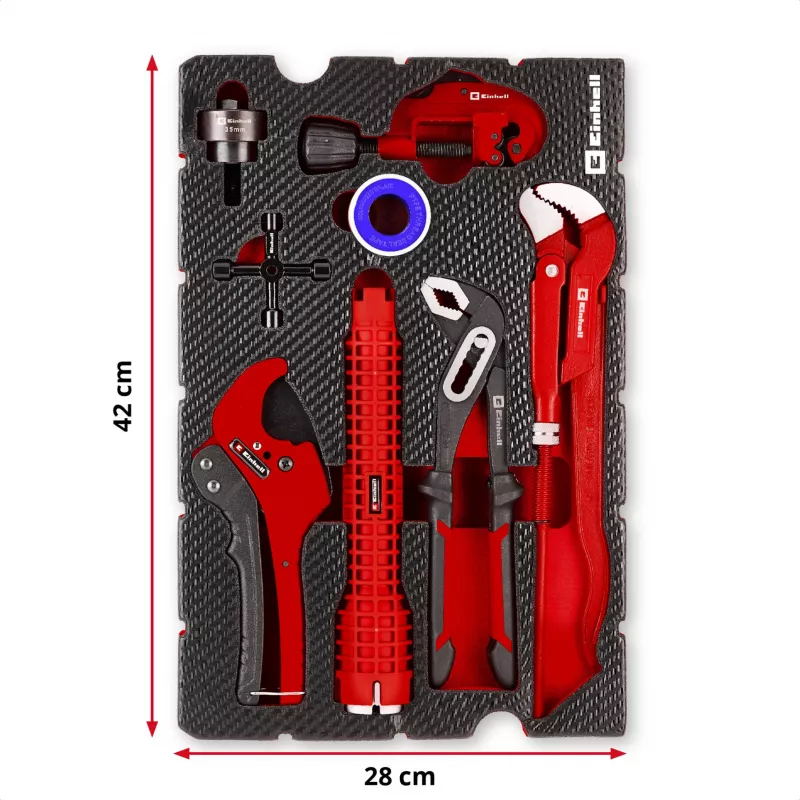 Ensemble d'inserts Einhell 370527 8 pièces (370527)