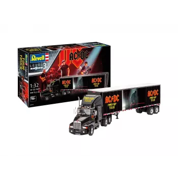 Maquette Revell 07731 AC/DC Tour Truck & Trailer « Power Up » 1:32