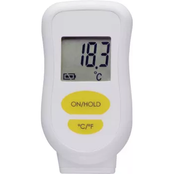 TFA Dostmann 31.1034 Digital Thermometer with Max/Min Function, White 5020-0013