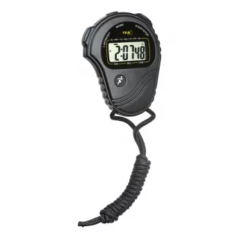 TFA Dostmann Chronomètre numérique - écran LCD - noir - plastique - LR44 - 70 mm (38.2029)