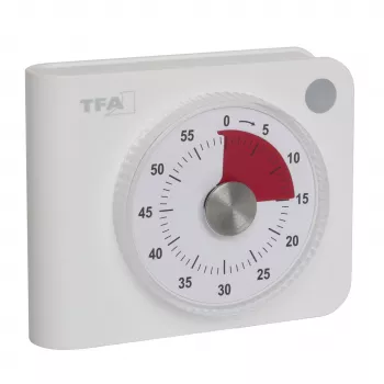TFA Dostmann Minuteur de cuisine numérique blanc 38.2058.02