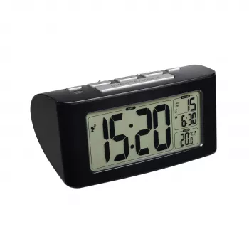 TFA Dostmann réveil radio-piloté 60.2532.01 noir