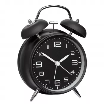 TFA Dostmann réveil mécanique 60.1025 noir