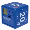 TFA Dostmann Timer CUBE Minuteur cube numérique, bleu 38.2036.06