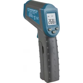 TFA Dostmann RAY Thermomètre frontal infrarouge sans contact, 32,0-42,9 °C corps, 0-100 °C objet, 25 mémoires, LCD rétroéclairé, mode silencieux (31.1136.20)
