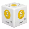 TFA Dostmann Cube Timer Minuteur d'œuf numérique, blanc/jaune (38.2041.07)