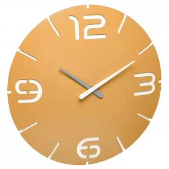 TFA Dostmann 60.3536.07 Horloge murale radio-pilotée 350 mm jaune soleil
