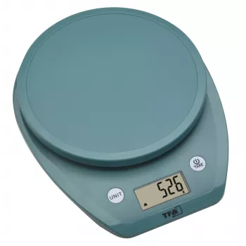 Balance de cuisine numérique TFA Dostmann MOCHI 5 kg turquoise 50.2007.20