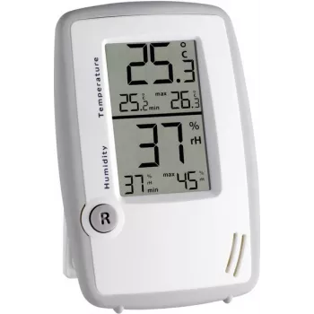 Thermo-hygromètre TFA Dostmann 30.5015 – moniteur de température et d'humidité intérieur avec zone de confort