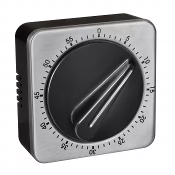 Minuteur de cuisine mécanique TFA Dostmann noir 38.1043.01