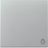 Gira Rocker Switch 328526 Light Symbol System 55 Aluminium