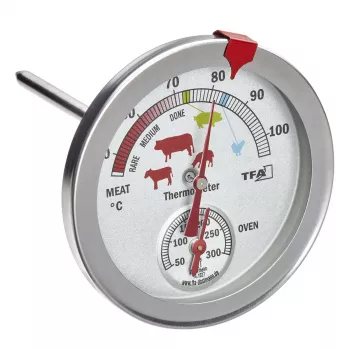 Thermomètre analogique pour rôti/four TFA Dostmann 14.1027