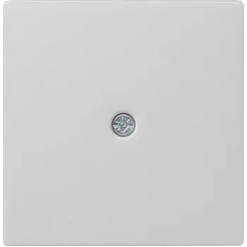 Gira System 55 Cache pour sortie de câble, gris 0274015