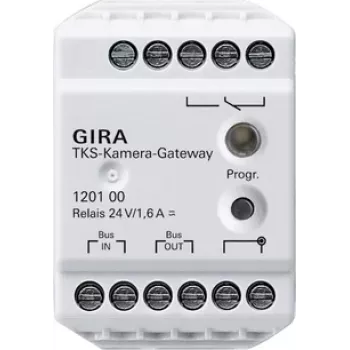 Passerelle caméra GIRA 120100 TKS pour la communication de porte
